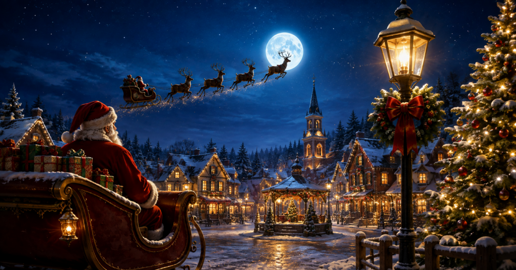 Photo of Santa in a Sleigh